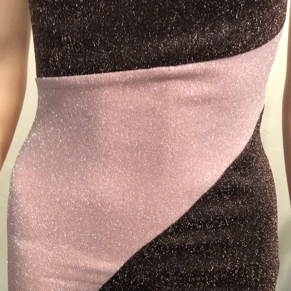 NWT Naked Wardrobe two tone dress. Size M - Picture 3 of 9